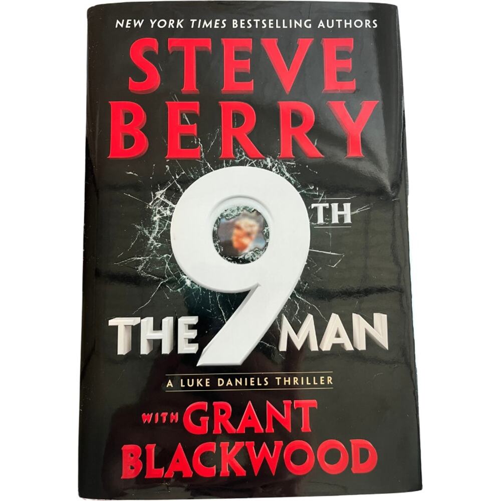 The 9th Man Steve Berry Grant Blackwood Hardcover Luke Daniels Book 1